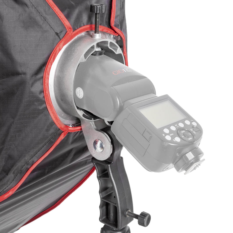 Strip Speedlite Softbox with Two Layers of Diffusion