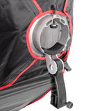 QuickBox3090 II 30x90cm (1x3') Strip Speedlite Softbox with Round Head Bracket