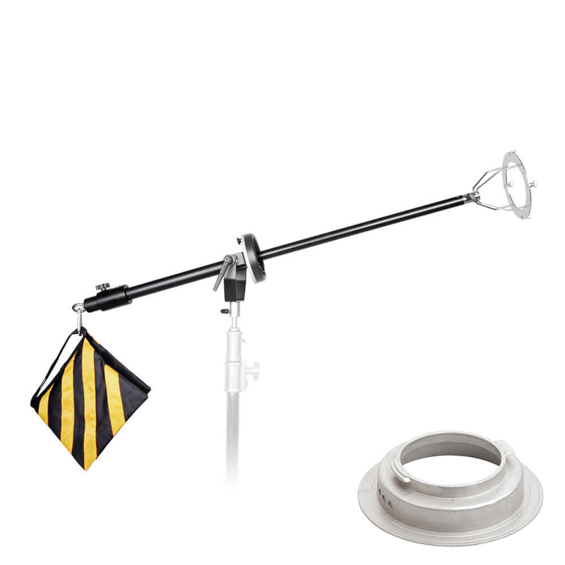 Universal Central Metal Pole Mount Bracket for Deep Softbox 