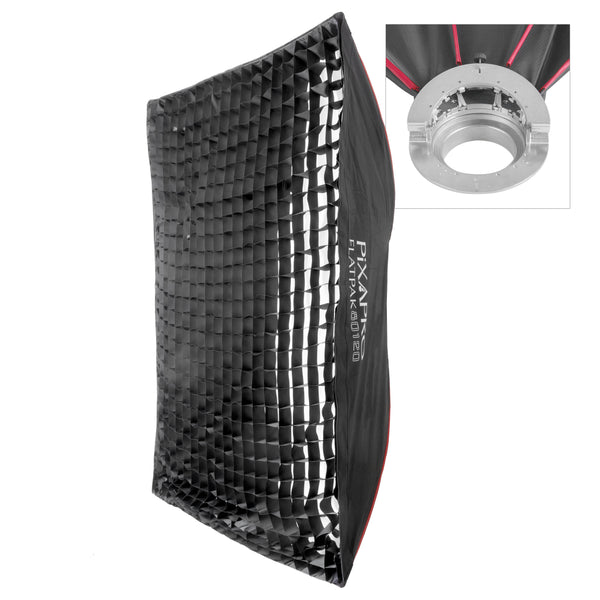 PixaPro 80x120cm Quick-Release Rectangular FlatPak Softbox