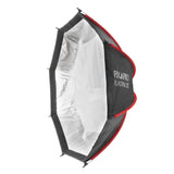 100cm Quick Setup Portable FlatPak Octagonal Softbox with Two Diffusion Layers