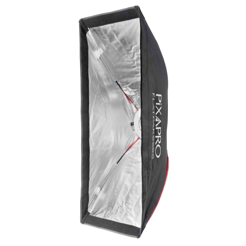 PixaPro Highly Efficient Easy-Open FlatPak Softbox for LED Lights and Speedlites
