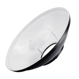 16.5" White Interior Beauty Dish Reflector with Honeycomb Grid