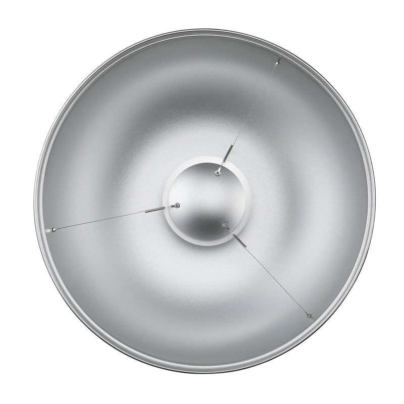 BDR-S55 Pro 55cm Professional Silver Beauty Dish Bowens Mount By Godox 