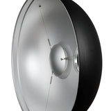 BDR-S55 Pro 55cm Professional Silver Beauty Dish with Aluminium Construction