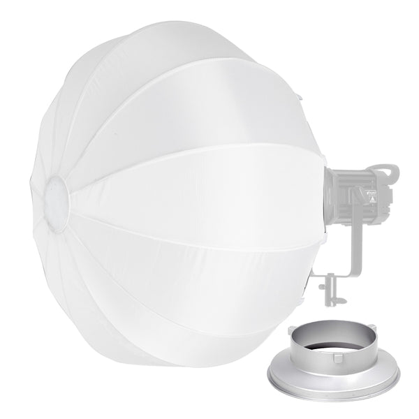 65cm Foldable Diffuser Phere & Softbox with Bowens Fitting