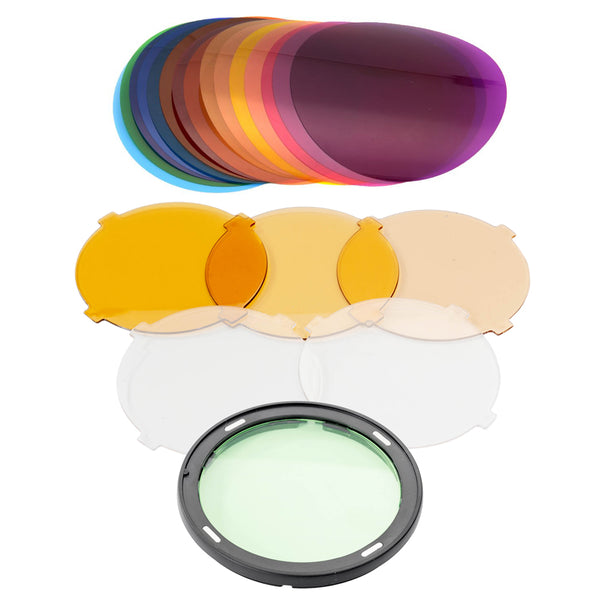 Godox Round-Head Creative Gel Set with Magnetic Ring Mount