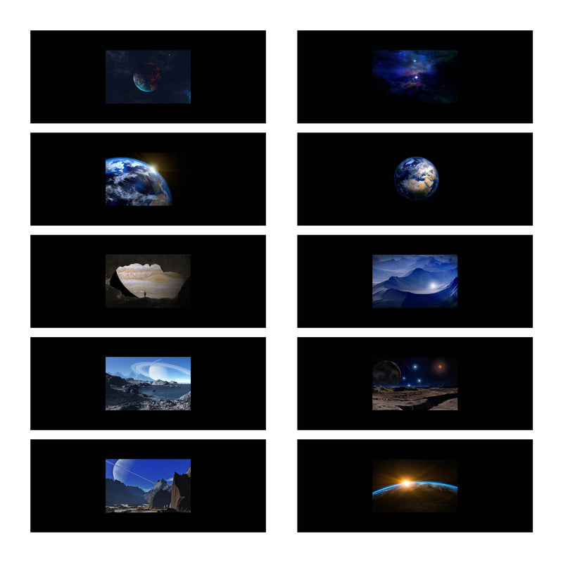 GODOX AK-S05 Space Themed Transparency Slide Set For AK-R21 Projector