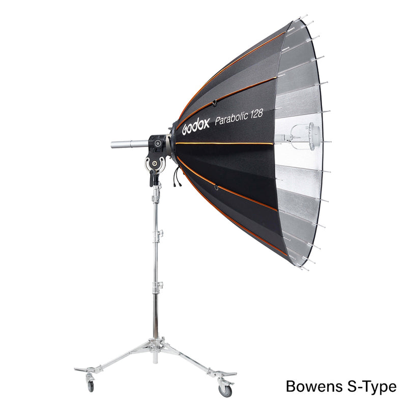 Parabolic128 P128 Parabolic Reflector Light-Focusing System Complete Kit For Bowens S-Type