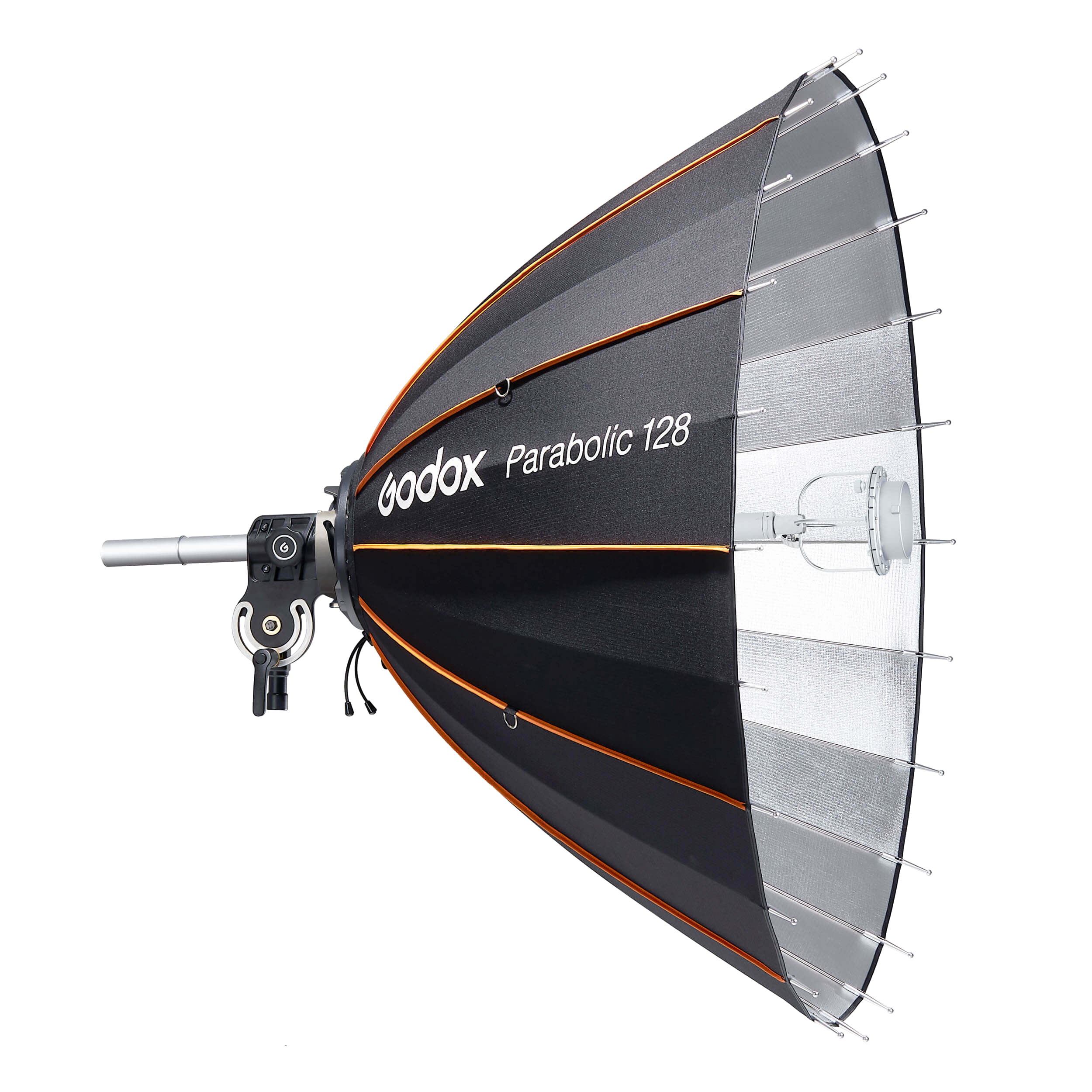 P128 Focusable Parabolic Reflector with S-Type Fitting