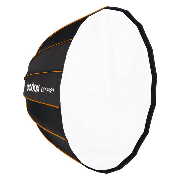 QR-P120 Quick Release Deep Parabolic Softbox (Bowens S-Type Fitting)