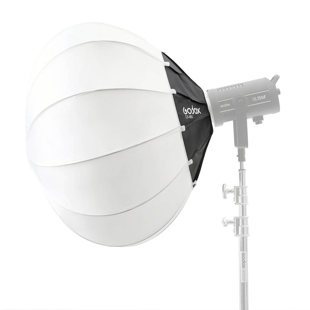 Godox CS-85T Lanterne Softbox 85 Cm - 270° Diffusion, Monture Bowens, Rapide à Monter Pour Photo/Vidéo