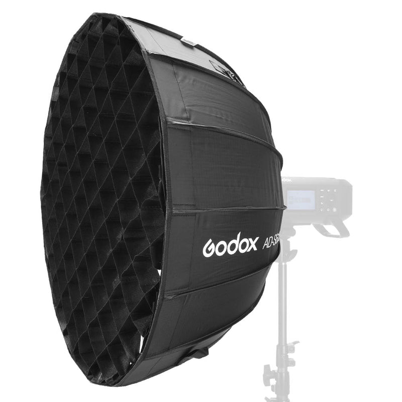 AD-S65S 65cm Fitting Silver Poratble Parabolic Softbox (Silver Interior)