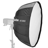 AD-S65S 65cm Fitting Silver Poratble Parabolic Softbox By Godox 