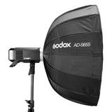 GODOX AD-S65S 65 cm / 25.6 Inch Portable Low Sitting Parabolic Softbox