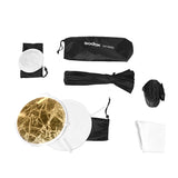 Godox AD-S65S 65cm Silver Deep Parabolic Softbox with Honeycomb Grid Godox 