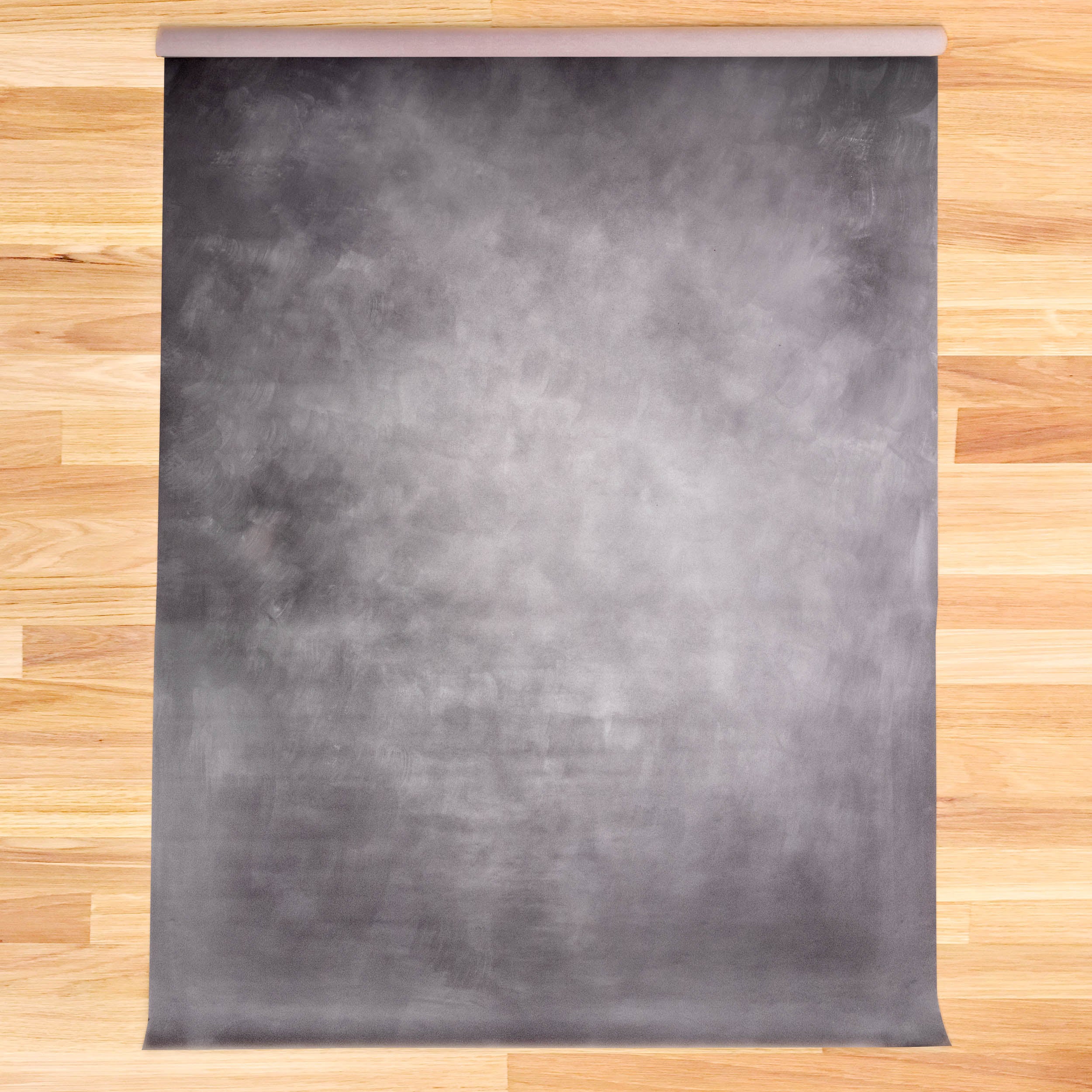 2x3m Cloudy Grey Hand-Painted Canvas Studio Photo Background