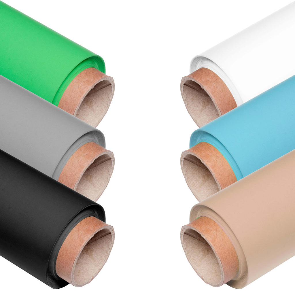 Photo Background Paper 1.35x10m Seamless Photoshoot Background Paper Roll Kit