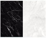 70x100cm Printed Backdrop for Photography (Black/White Marble) 