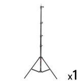 PIXAPRO 240cm Retractable Air-Cushioned Light Stand 