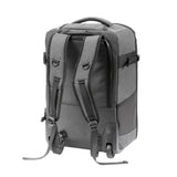 CB-17 Lighting Roller case with straps out can be used as a back pack