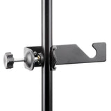 Pixapro C-Clamps with Background Drive Hook  mounted to a pole 