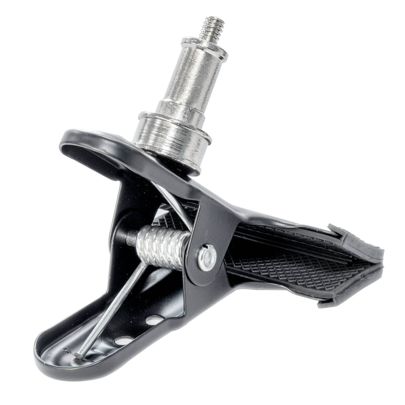 Adjustable Spring Clip with Spigot (1/4” Thread) By PixaPro 