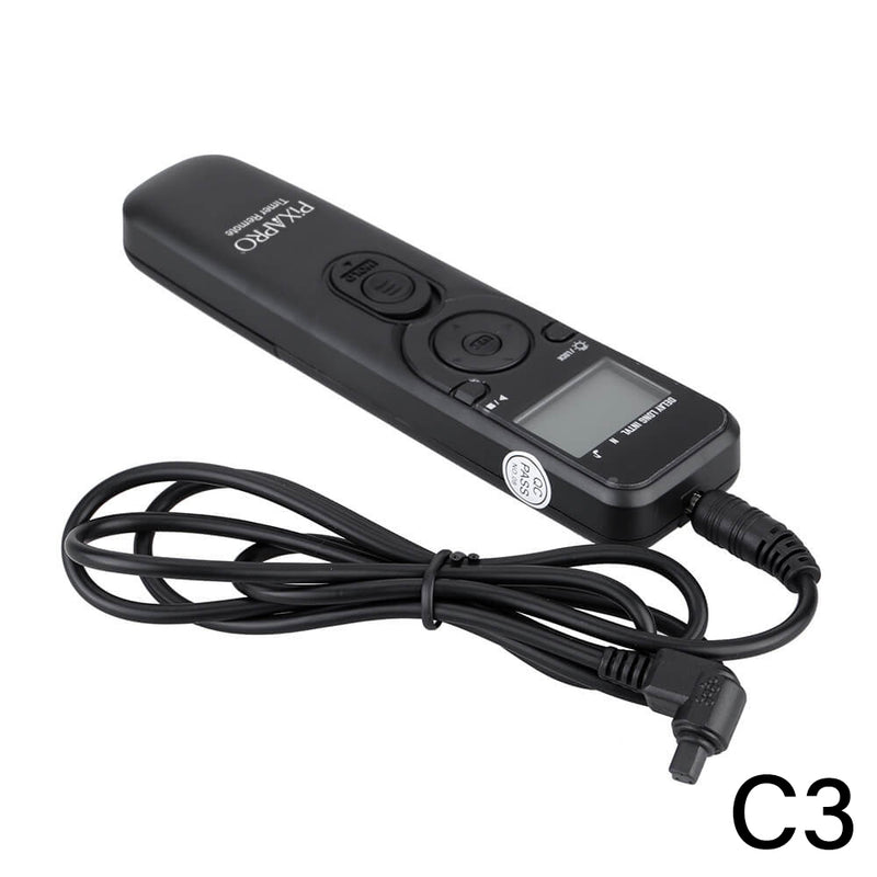 PiXAPRO Universal Timer Remote Shutter Release For Canon C3