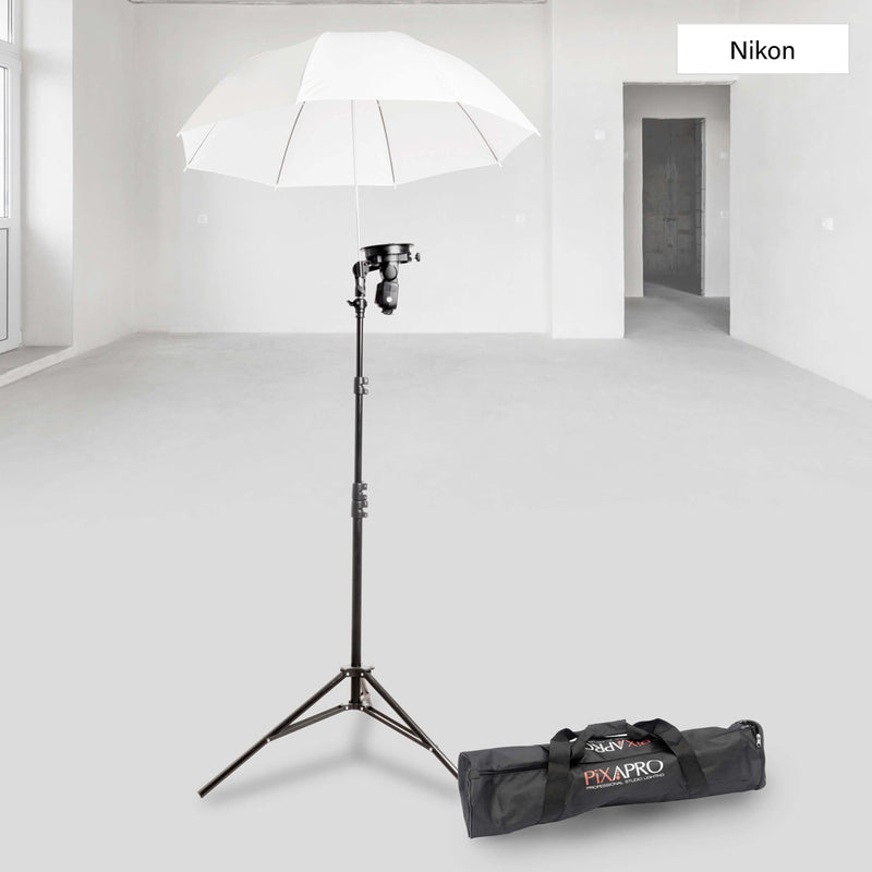 Li-ion580 II Real Estate Lighting Kit for Small Interiors For Nikon 