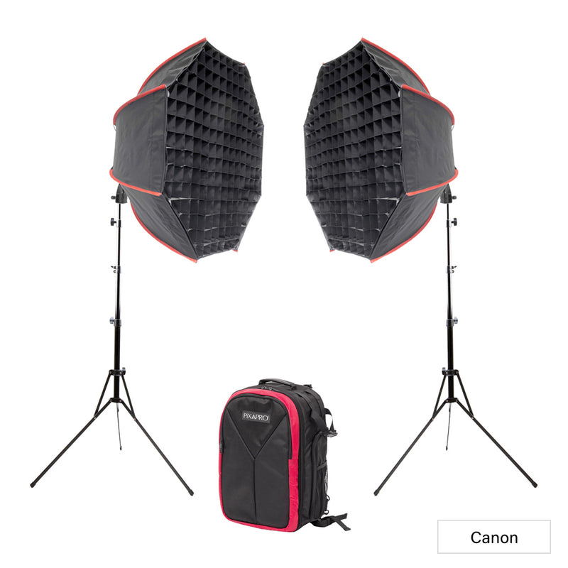 Li-ION580II Speedlight Outdoor Photography Backpack Twin Kit