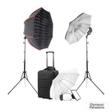 Li-ION580II Speedlite All-In-One Student Complete Twin Kit - CLEARANCE