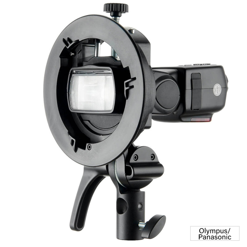 PIXAPRO® Li-ION580II TTL Camera Speedlite with  SMART Speedlite Adapter Bracket - Panasonic 