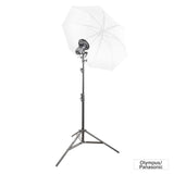 Camera Speedlite Li-ION580 MKIII with Shoot-Thru Umbrella Kit - Panasonic 
