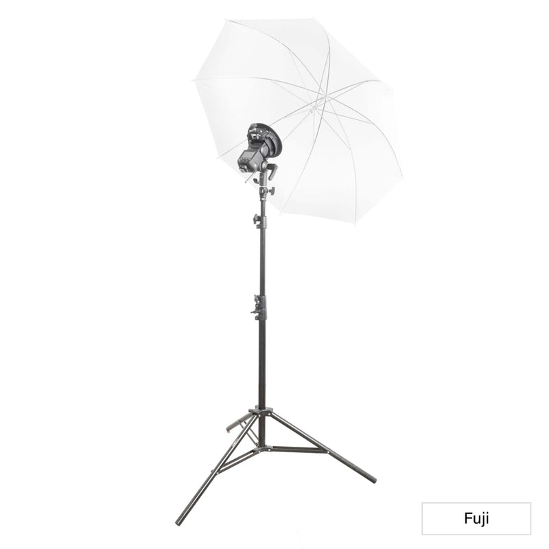 Camera Speedlite Li-ION580 MKIII with Shoot-Thru Umbrella Kit - Fuji 