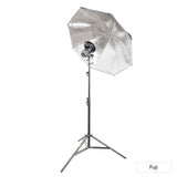 GIO1 Studio Speedlight Setup with White Umbrella Lighting Kit for Fuji