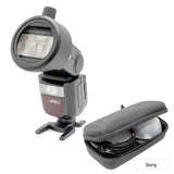 All-In-1 Kit Light Modifiers & On-camera Li-ION580 MKIII Speedlite - Sony 