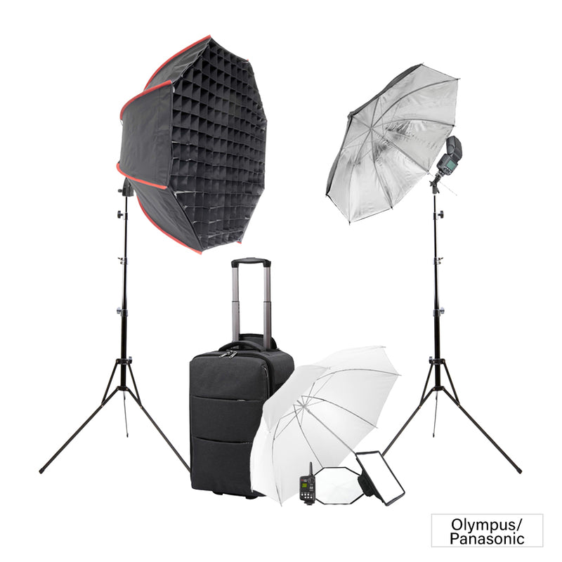 V860III Speedlite All-In-One Student Complete Twin Kit
