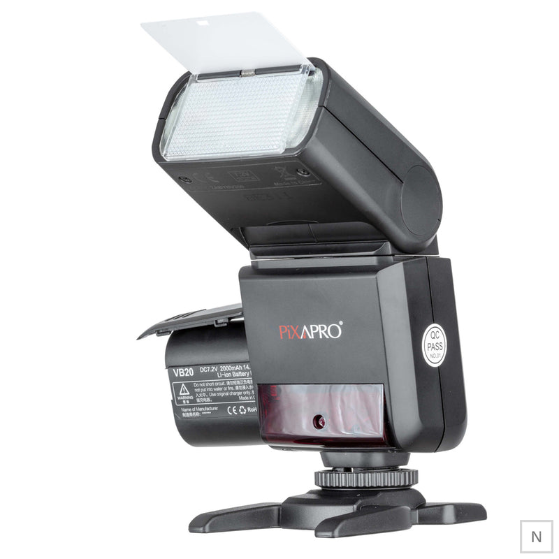 PixaPro Li-ION350II TTL & HSS Powerful Rechargeable Flashlight  for Nikon