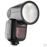 GIO1 (V1) 2.4GHz Round-Head TTL & HSS Speedlite with Rechargeable Battery