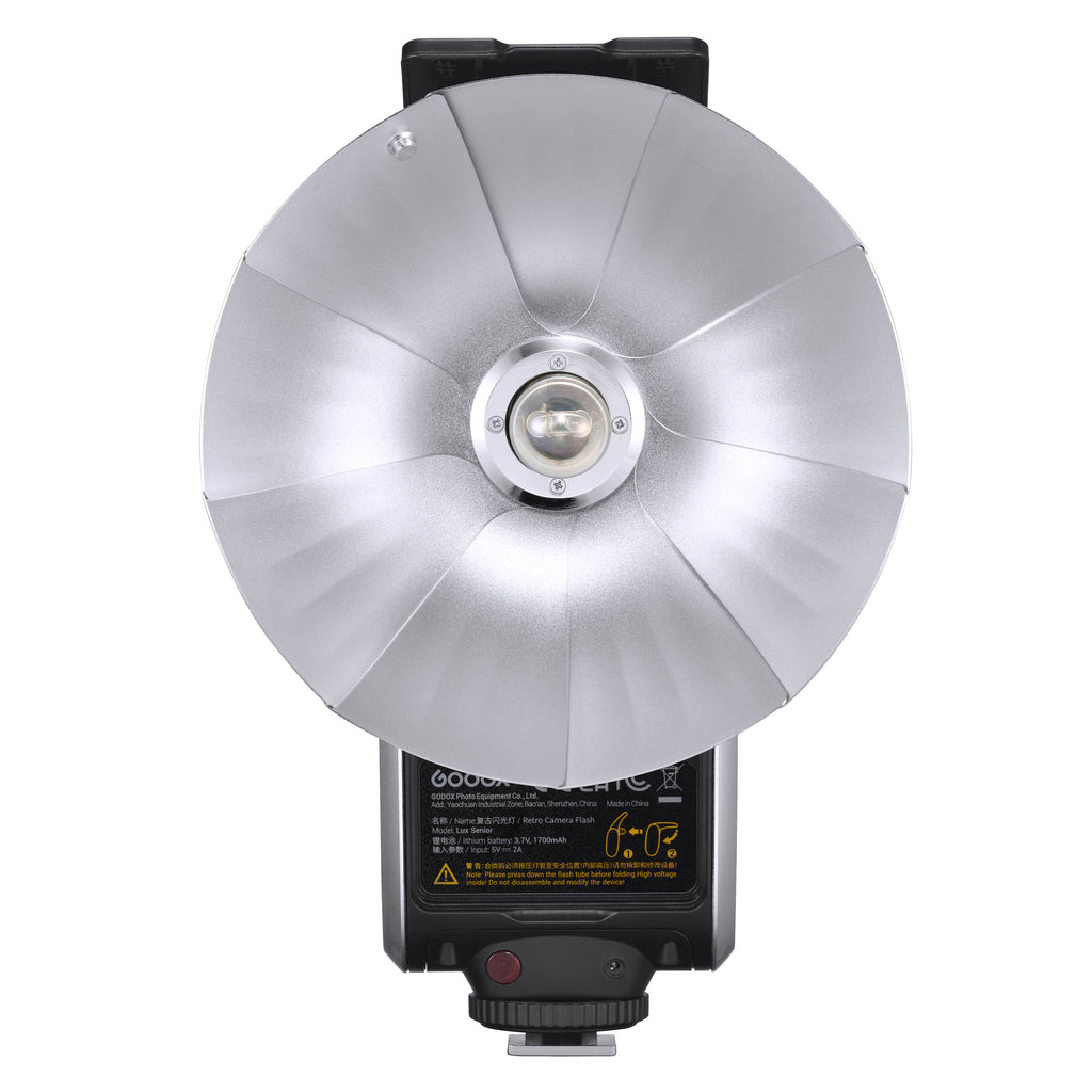 Lux Senior Retro-Styled On-Camera Manual Flash Speedlite