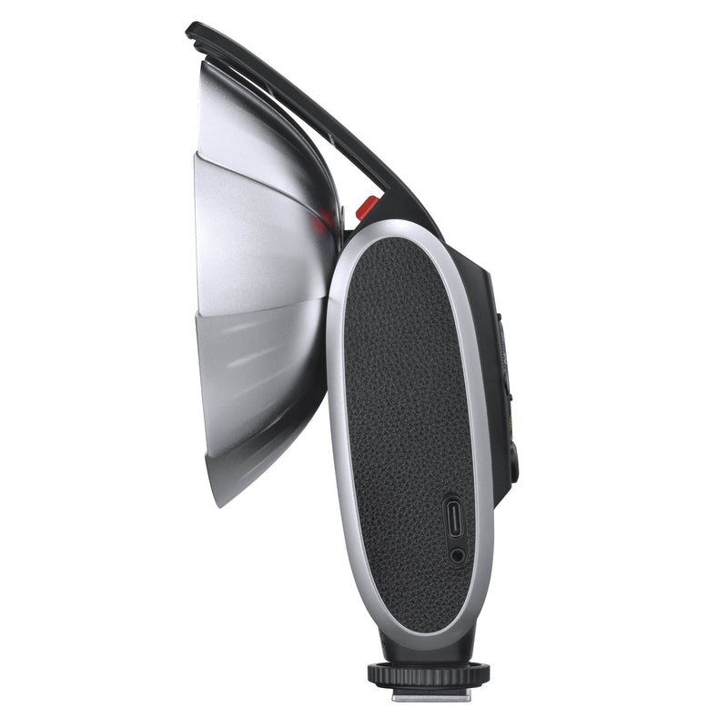 Godox Lux Senior Retro Camera Flash 6000±200K GN14 1700mAh Speedlite Auto/Manual Portable Collapsible Reflector Speedlight