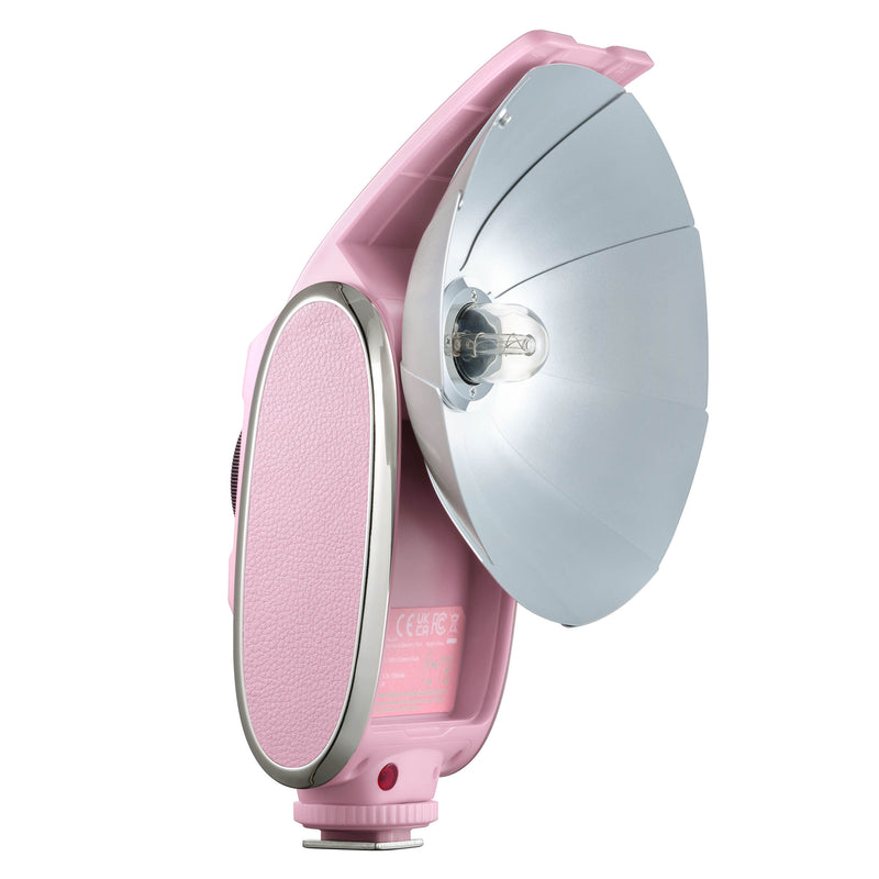 Lux Senior Retro Camera Flash Speedlite Speedlight on Camera Flash (Pink)