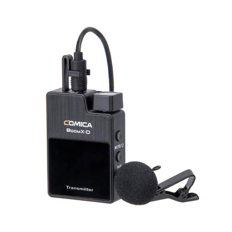COMICA BoomX-D UC1/MI1 Wireless Microphone Transmitter with Smartphone Receiver