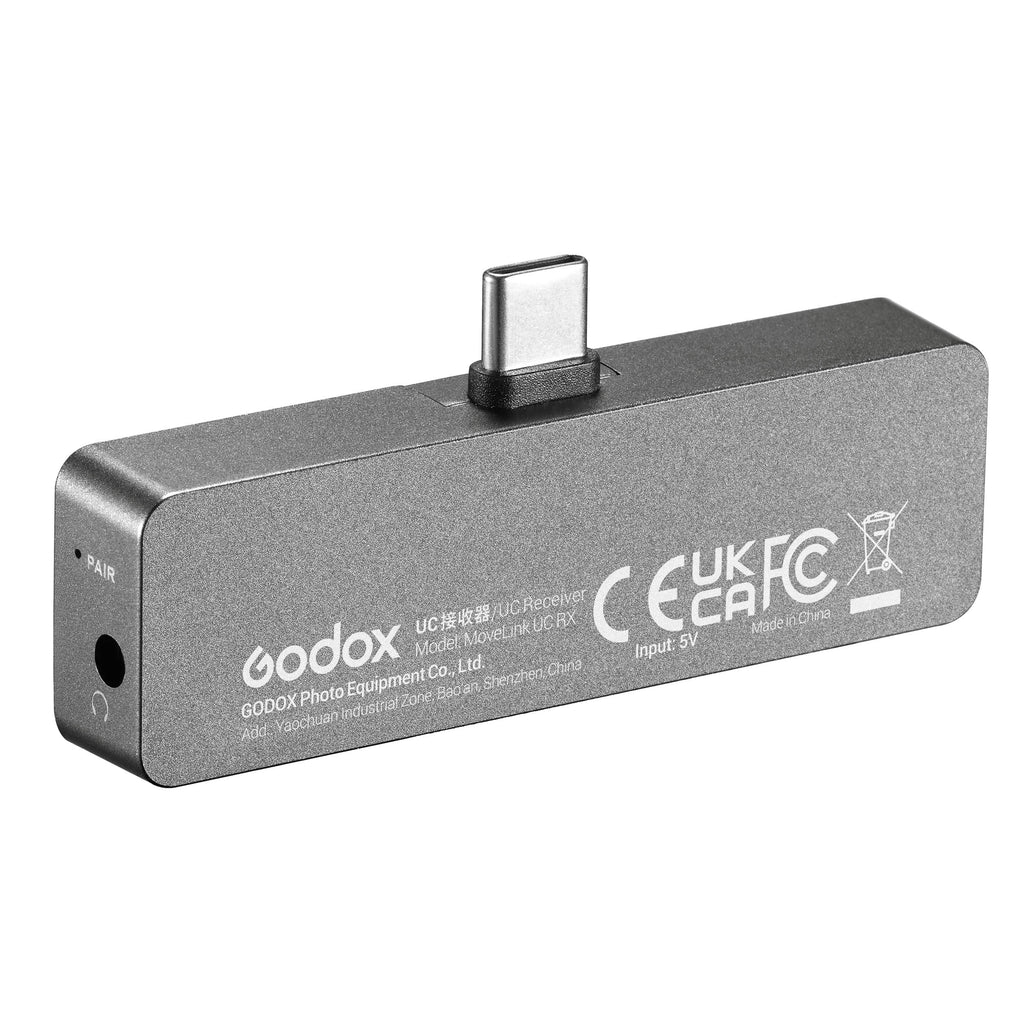 UC RX USB Type-C Digital Wireless Receiver for Movelink Mics