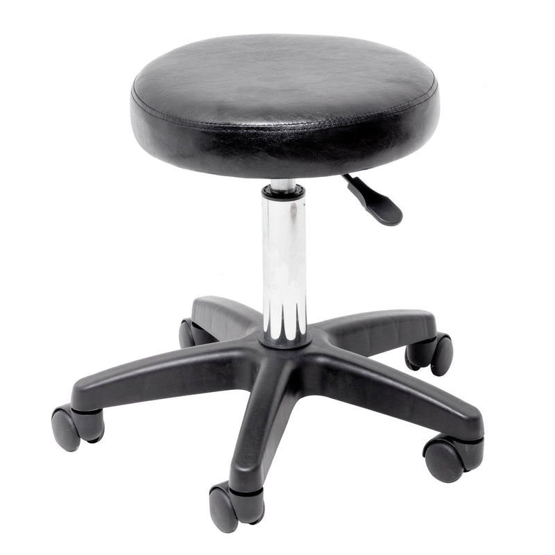 Adjustable Wheeled Cushioned Studio Posing Stool