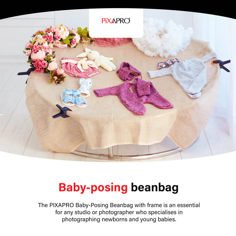 Baby-Posing Beanbag with Frame (Filling NOT Included)