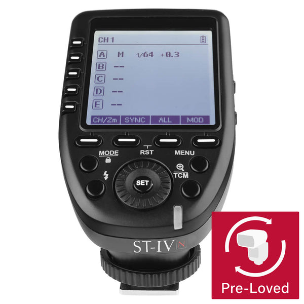 ST-IV 2.4GHz Flash Trigger Wide LCD Display (Godox XPRO)