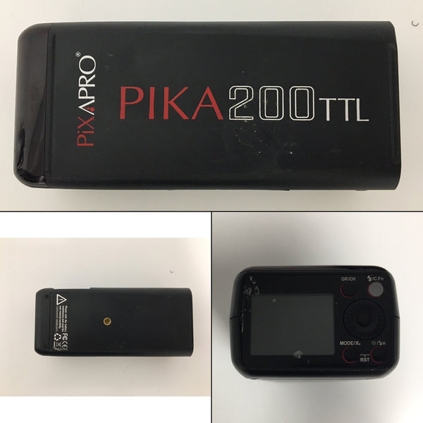 PIKA200 Portable Battery Powered TTL Mini Flash (Godox AD200) - Condition OK