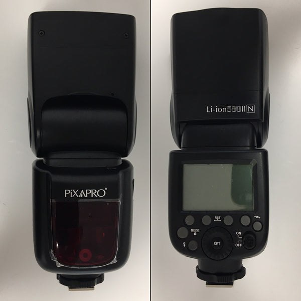 Li-ION580II TTL Wireless Camera Speedlite Flash (Nikon) - Condition OK