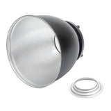 65° High-Performance Reflector Metal Silver Interior For Hensel Fitting 